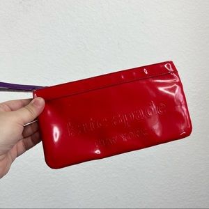 Kate Spade Patent Leather Clutch Bag Wristlet